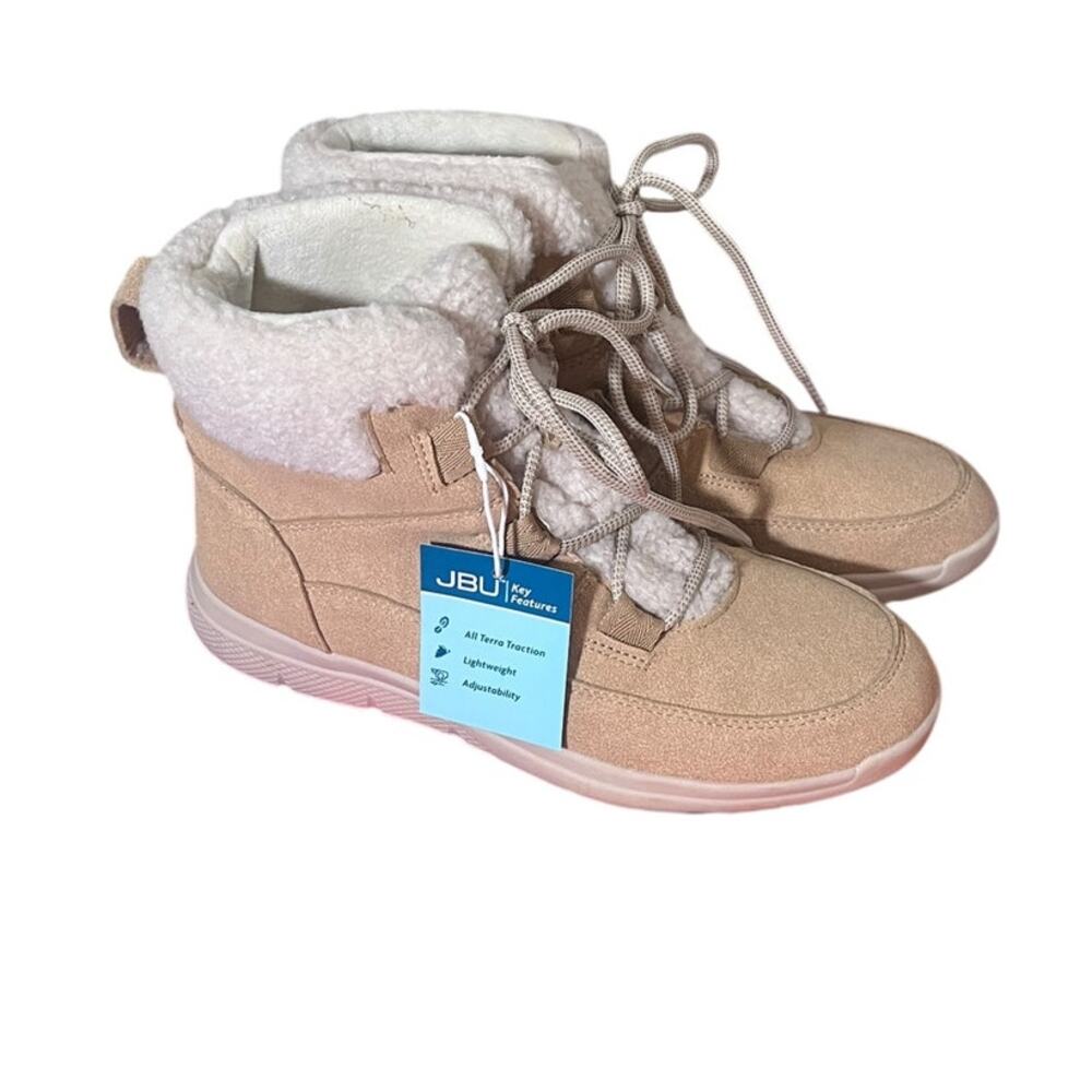 JBU BY JAMBU Freeze Water Resistant Lace Up Boots 8M NWT